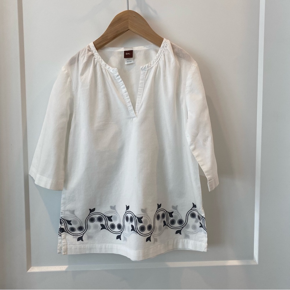 Tea Collection girls dress/swim coverup size 5